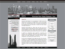 Tablet Screenshot of hentze-dor.com